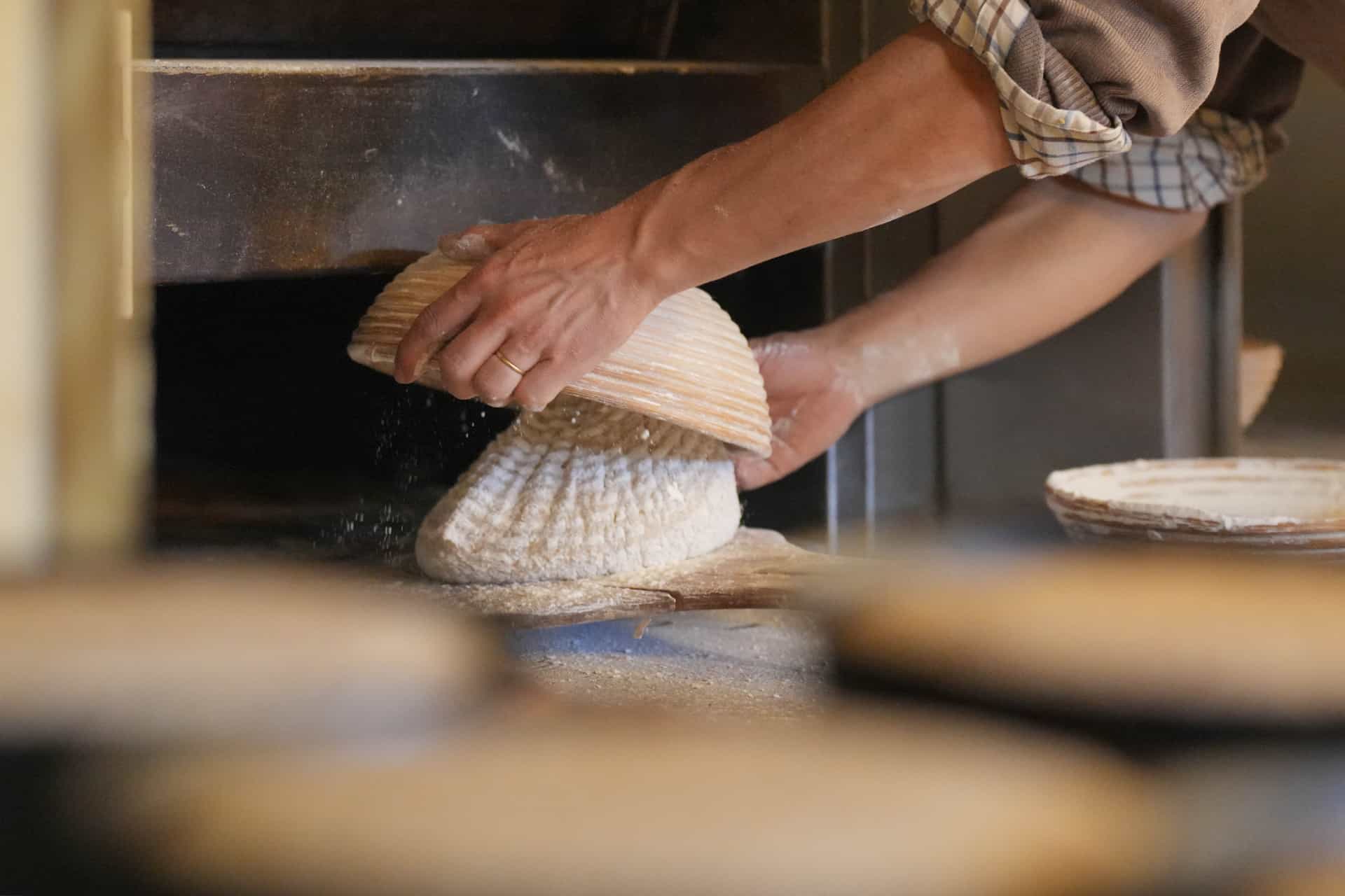 Pain d'épeautre cuit sur la pierre au Moulin de Hollange