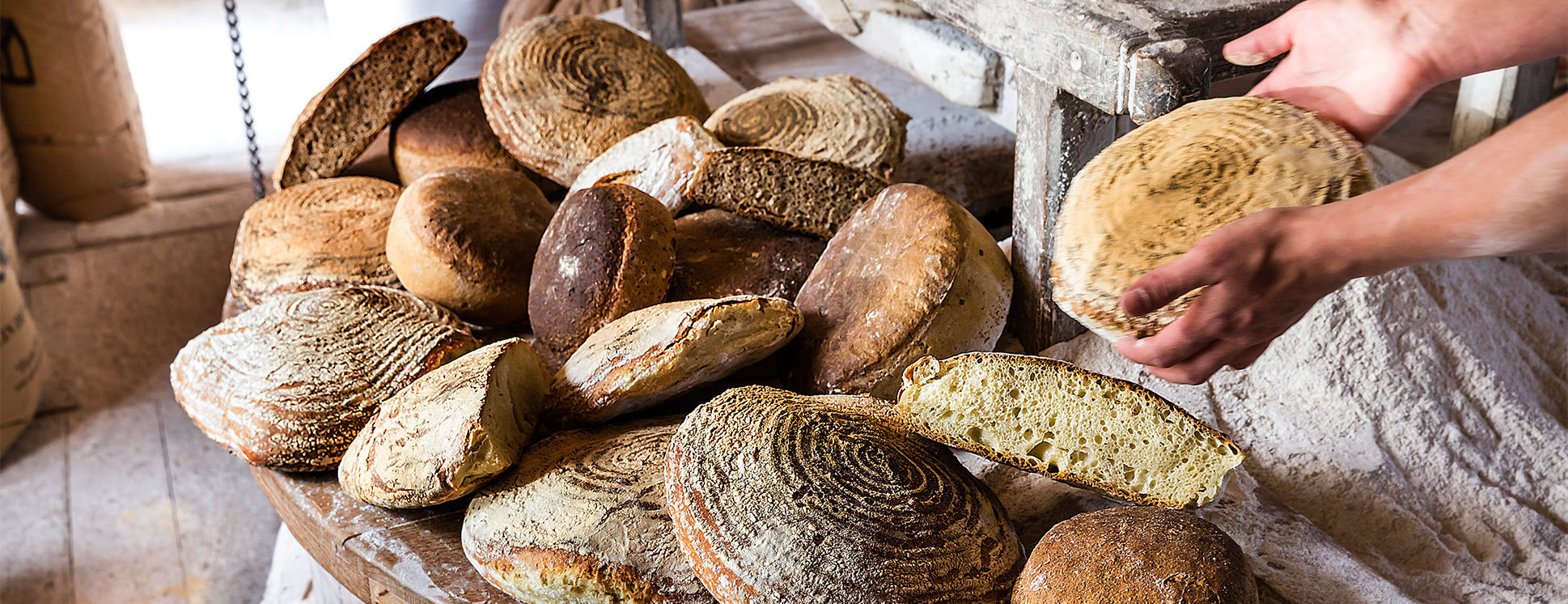 Pains artisanaux du Moulin de Hollange